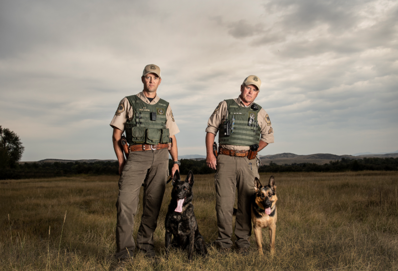 FWP Wardens and K9 companions