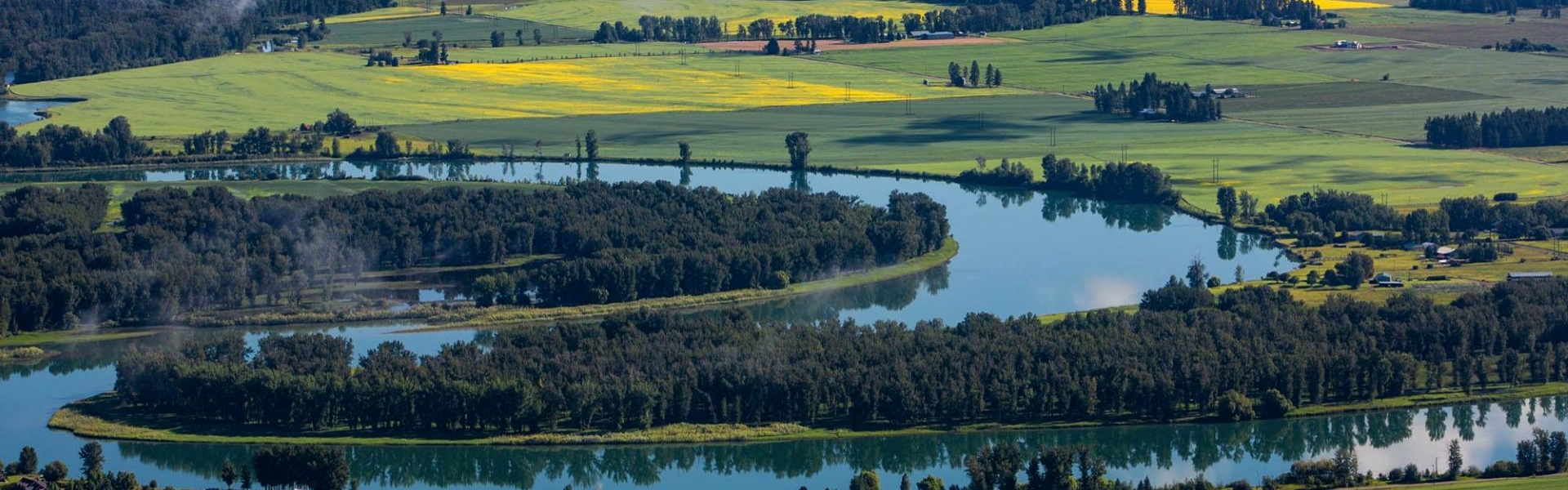 Aerial photo of Foys Bend