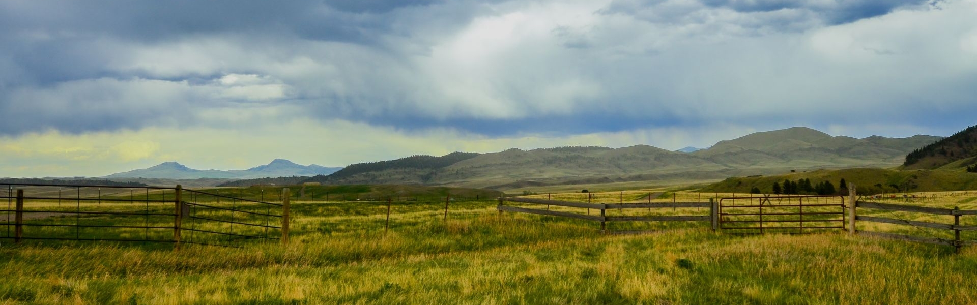 Fence on property by Craig, Montana