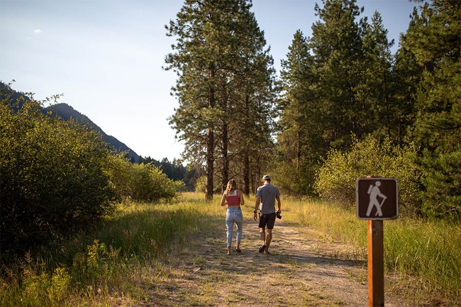 Two hikers