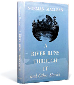 The cover of the book A River Runs Through It.