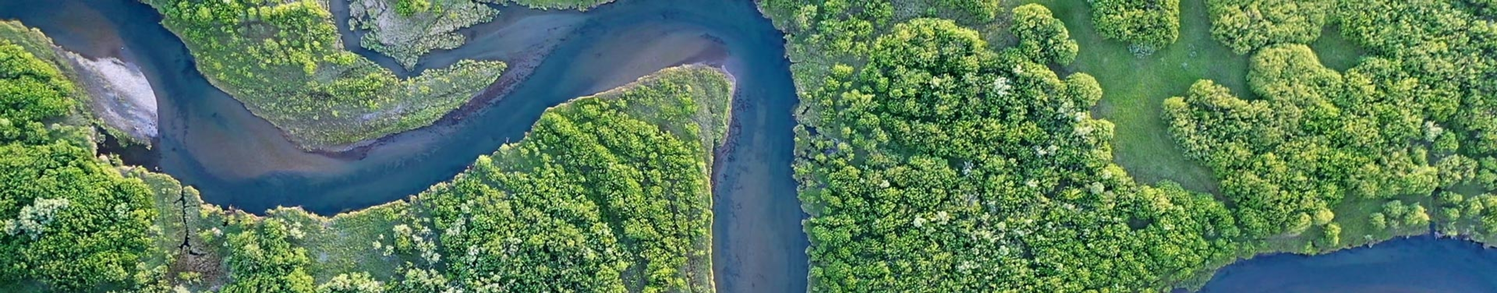 Aerial view of Madison River