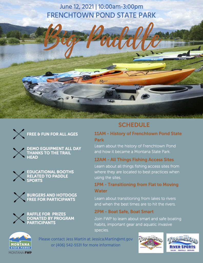 Big Paddle Info Flyer