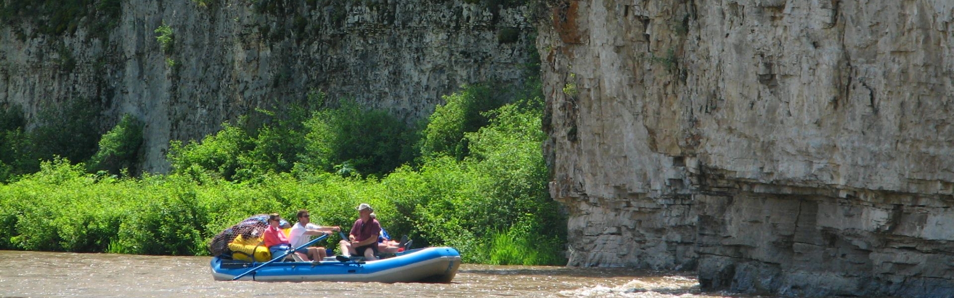Floaters on Smith River