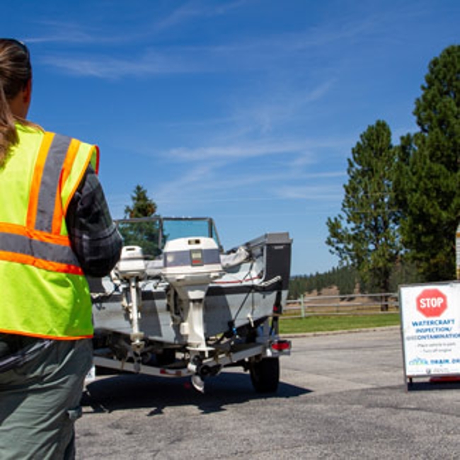 AIS watercraft inspection station