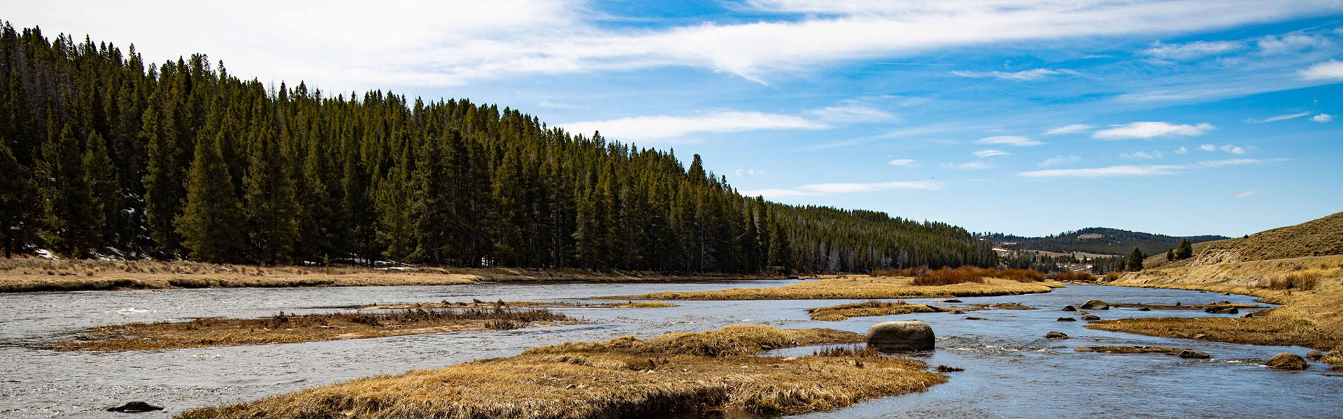 Fall river landscape