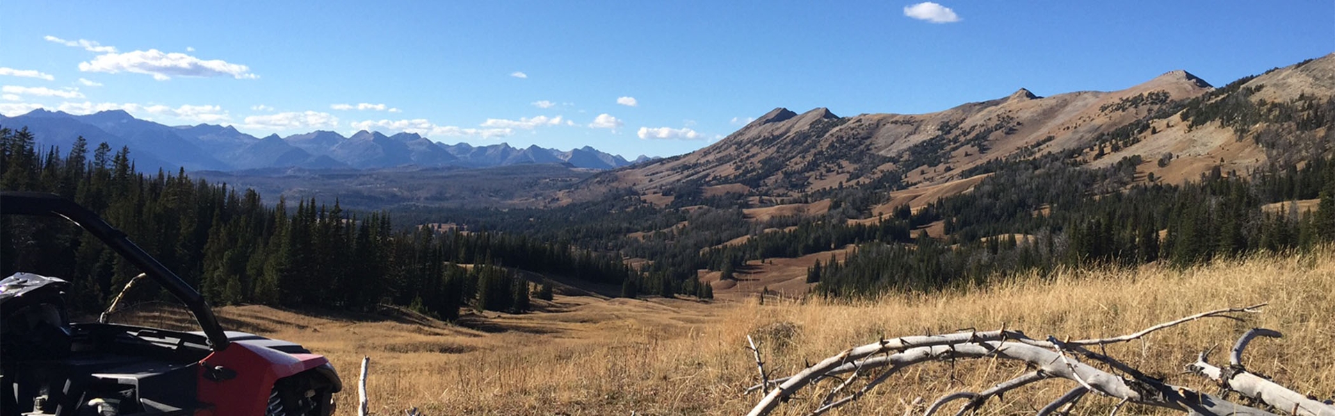 ATV in the mountains