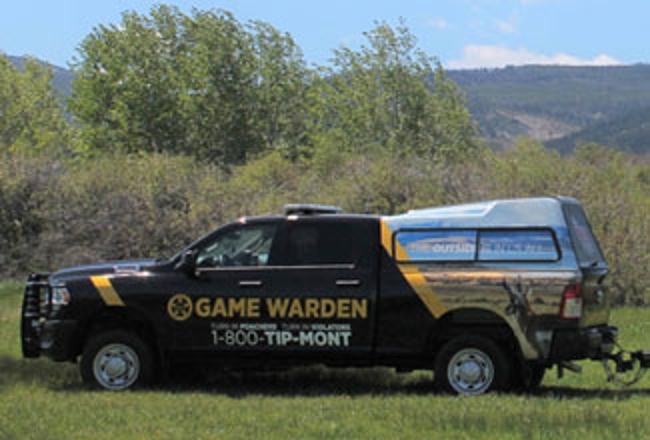 Game warden truck