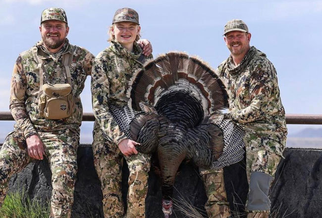 Turkey hunters with harvest