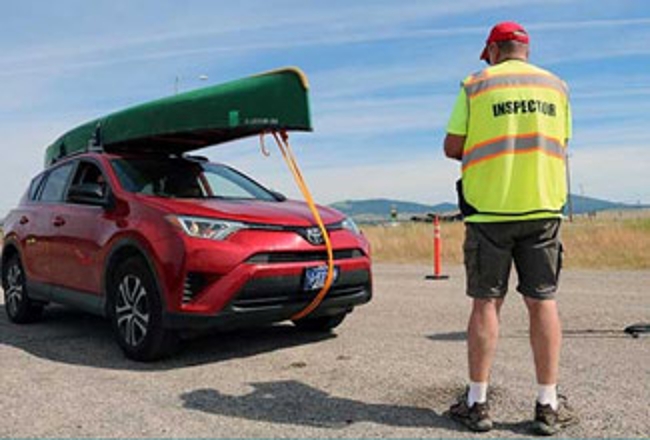 Watercraft inspection station