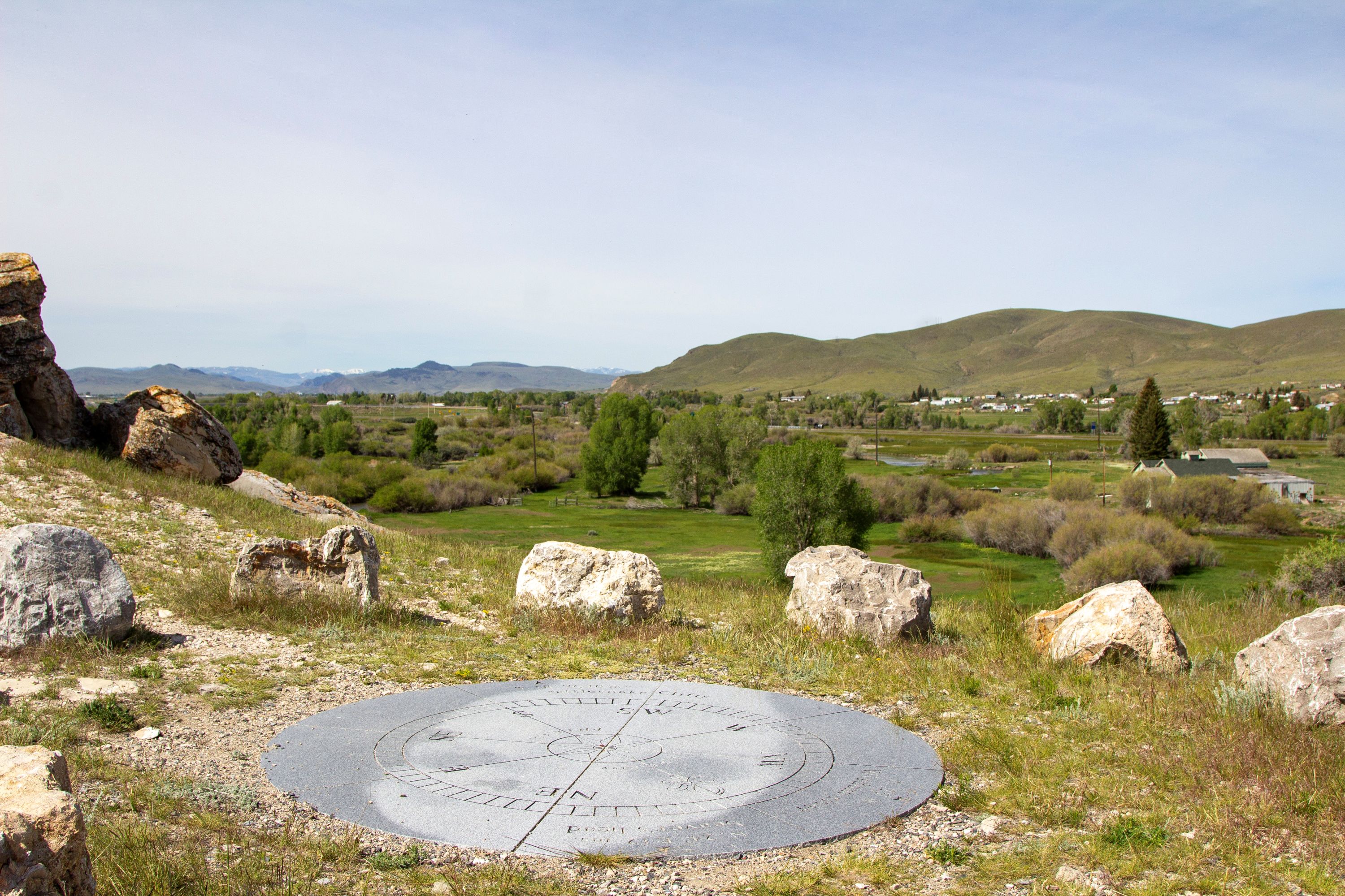 Compass at Clark's Lookout