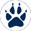 Wolf track icon